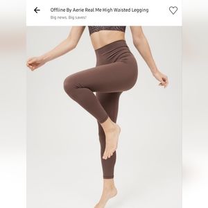 Aerie Offline Real Me Highwaisted Leggings